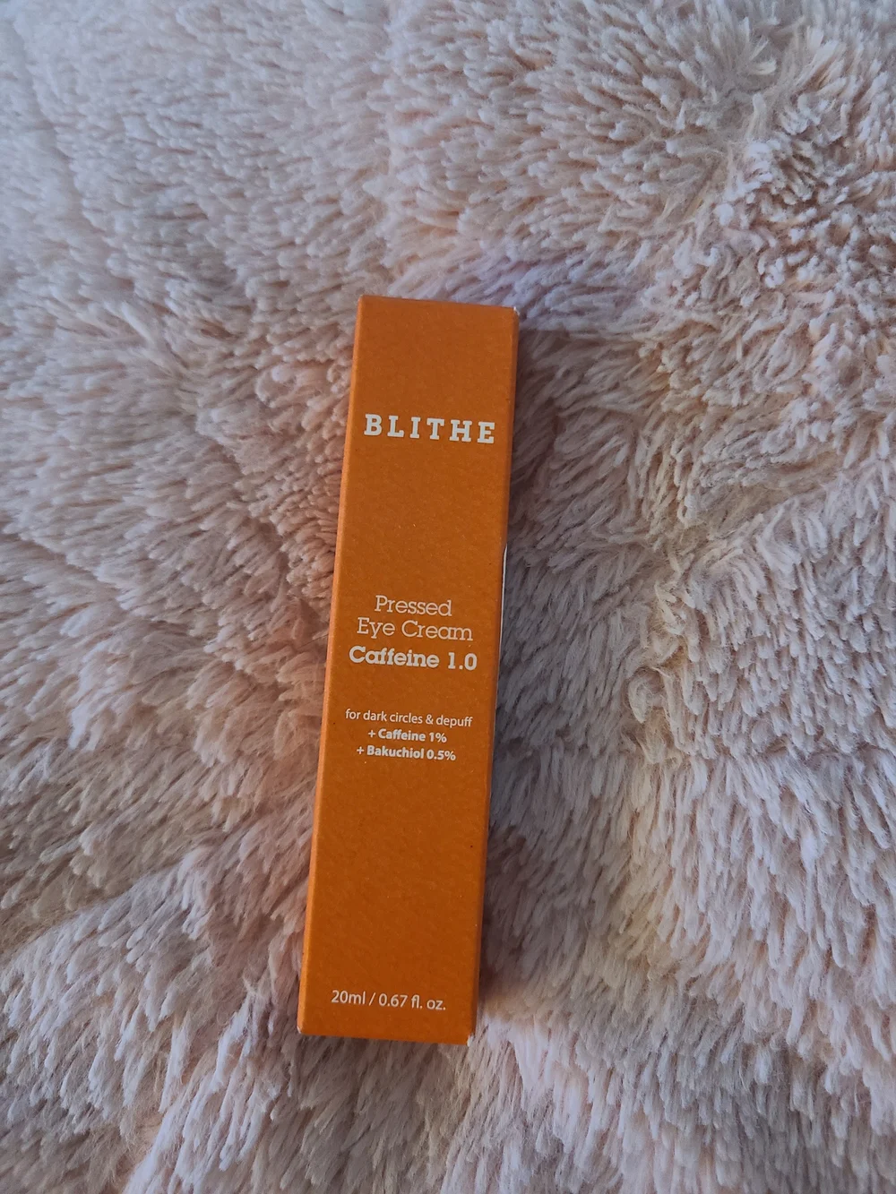 Blithe Pressed Eye Cream, Caffeine 1.0, 0.67 fl oz (20 ml)